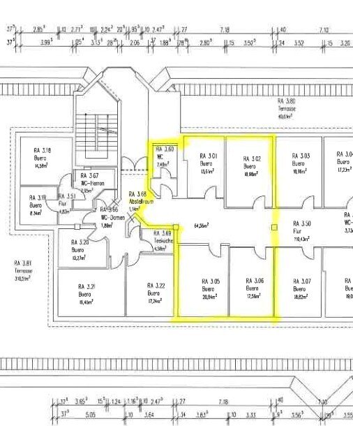 Moderne Büro- oder Praxisräume (52) im Stadtzentrum von Saarlouis – Ihr neuer Arbeitsplatz!